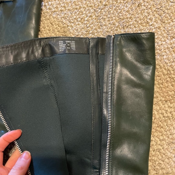 RARE…Rockport Adiprene by Adidas genuine leather green boots - Picture 7 of 12